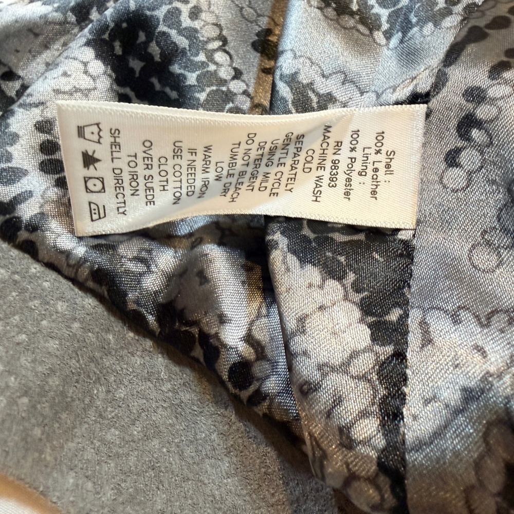 Brand New Washable‎ Leather Jacket - Picture 5 of 5